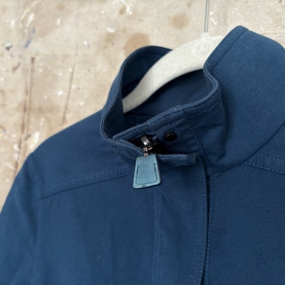 Akris Mulberry Silk Cotton Blend Crop Jacket - Picture 2 of 6